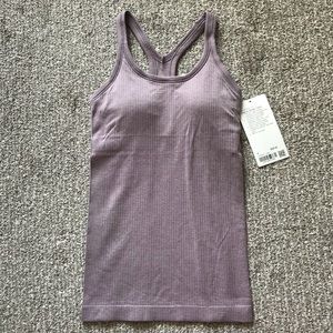Lululemon ebb to street tank violet verbena